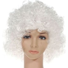 Tuncel Store Beyaz Renk Peruk Saç