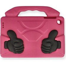 Magicool Ipad 5 Air 9.7 Kılıf Like Stantlı Tablet Silikon - Pembe