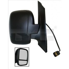 TŞT Fiat Scudo Dış Ayna Kapağı Astarlı Sol 2007  (Oem No:  9467159980)