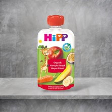 Hipp Organik Havuçlu Karışık Meyve Püresi 100 gr