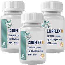 Curflex Iı Tip 2 Kolajen, Zerdeçal 30 Kapsül - 3'lü