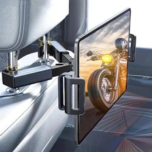 Die Grup Araç Koltuk Arkası Tablet Tutucu, Telefon Tutucu, Tablet/telefon Tutucu, 360° Ipad Pro 12.9 Mini