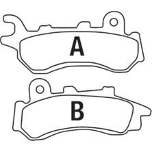 Moto Eczane Ön Fren Balatası Honda Pcx 125 150 2018-2020 Rks Bitter