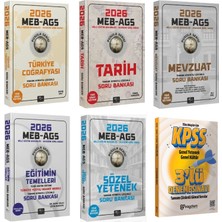 CBA Akademi 2026 Meb Ags Coğrafya-Tarih-Mevzuat-Eğitimin Temelleri-Sözel Yetenek Ayrıntılı Çözümlü Soru Bankası