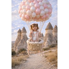 Donino Kız Çocuk Yağmurluk Takımı | Desenli, Hafif & Şık