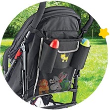 Popüler Sepet Puset Arkası Organiser - 473 Siyah