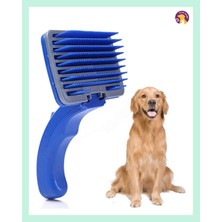 Elar Aksesuar Otomatik Temizlenen Tüy Toplayıcı Kedi & Köpek Tarağı