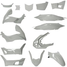 Moto Eczane Kaporta - Grenaj Seti Nardo Gri Honda Pcx 125 2021-2024