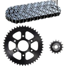 SFR Motobir Zincir Dişli Seti Oringli 520HX120L 14T-46T Bajaj Dominar 250