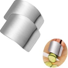 Ams Net® 2li Metal Parmak Koruyucu Hızlı ve Güvenli Kesme Paslanmaz Çelik Koruyucu Aparat