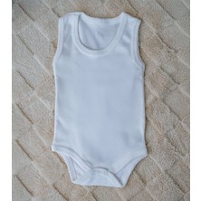 Huglette Unisex Bebek 3'lü Set Pamuk Mevsimlik Kolsuz Zıbın Body