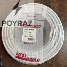 West Cca Kablo 3*2.5 Ses ve Aydınlat Makablosu