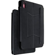 Zenith Works Galaxy Tab S11 Zore Border Keyboard Bluetooh Bağlantılı Standlı Klavyeli Tablet Kılıfı - Siyah