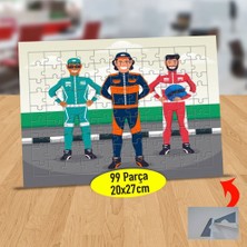 Asilmeydan Formula 1 Yarışçıları 99 Parça Puzzle Yapboz TABLO-23-2147870920