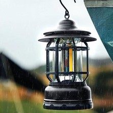 Katre46 Kamp Lambası Ledli Retro Dekoratif Işık