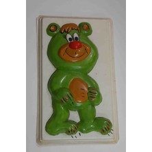 80'ler Nostaljik Alçı Kabı Ayıcık