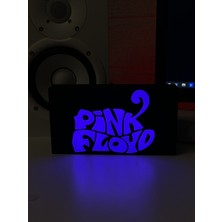 Masa Lambası - Pink Floyd Adaptörlü Dekoratif & Hediyelik Lamba