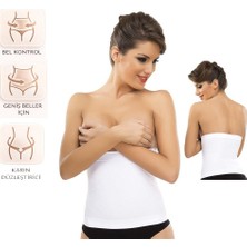 Bipamuk Kadın Bel Korse Karın ve Bel Toparlayıcı Yüksek Bel Şekillendirici Korse Ince Gösteren