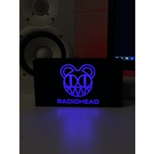 Masa Lambası - Radiohead Adaptörlü Dekoratif & Hediyelik Lamba
