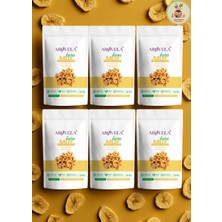 Arovela Arøvela - Jeotermal Kurutma Muz Kurusu 50 G x 6 Adet /geothermal Drying Banana 50 G x 6 Packs