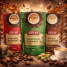 Şekeroğlu Kaffka Fırsat Paketi ( Menengiç Kahvesi + Osmanlı Kahvesi + Dibek Kahvesi )