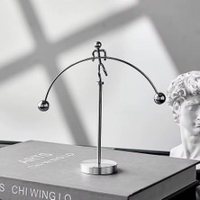 Katre46 Halterci Şeklinde Newton Balans Denge Topları Han-24