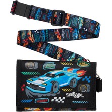 Smiggle Curious Askılı Cüzdan – Siyah, Boyun Askılı, Çocuk ve Genç Kullanımı