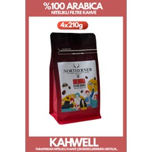 Colombia Filtre Kahve 210G x 4 Adet %100 Arabica Single Origin