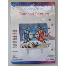 Duck Hoby 21X25 Çocuklar Için Boncuklu Taşlı Mozaik Elmas Boyama Goblen Pano Tablo Resim Boncuk Puzzle Diamond Painting