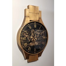 Stumbanng Özel Tasarım Metal Çarklı Duvar Saati