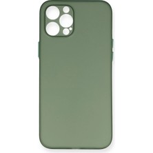 Magicool Iphone 12 Pro Max Kılıf Pp Ultra Ince Kapak - Yeşil