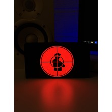 Masa Lambası - Public Enemy Adaptörlü Dekoratif & Hediyelik Lamba