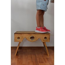 Katre46 Ahşap El Yapımı, Tasarım Tabure-Sehpa