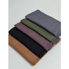 Bilmar  Düz Flamli Eşarp 100 x 100 cm x 5 Adet