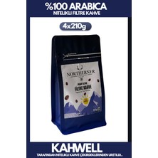 Prime Blend Filtre Kahve 210 G x 4 Adet %100 Arabica