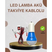 İlkyaz Fashion 12V LED Ampul Timsah Kıskaçlı Taşınabilir Aydınlatma ILKYZ-KRGRS34