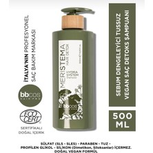 Meristema Hydra Doğal Vegan Tuzsuz Şampuan 500ML, Saç Dökülmesine Karşı