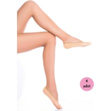 Dore 6 Adet Microfiber Suba Kadın Babet Çorap Sahra 51
