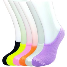 Royaleks 6 Adet Canlı Renk Kadın Spor Babet Çorap