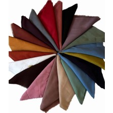 Bilmar  Düz Flamli Eşarp 100 x 100 cm x 10 Adet