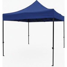 ÇADIRAVM Mavi, 3x3 Gazebo Çardak Çatı Üst Kumaşı, Su Geçirmez Uv Dayanıklı Branda