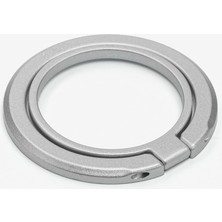 Fiigo Manyetik Halka Telefon Tutacağı Gümüş