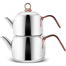 Urban Ortaboy Çaydanlık Takımı Rosegold