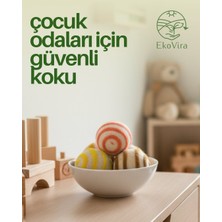 Ekovira 2 Adet Yün Koku Topu 4 Adet 10ML Çakra Açıcı + Gül + Rahatlatıcı + Konsantrasyon Arttırıcı  Esansiyel Koku