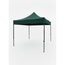 ÇADIRAVM Yeşil, 3x3 Gazebo Çardak Çatı Üst Kumaşı, Su Geçirmez Uv Dayanıklı Branda