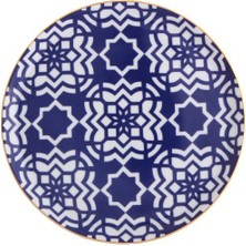 Porland Morocco Desen7 Mor Düz Tabak 20CM