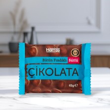 Harras Bütün Fındıklı Sütlü Çikolata 65G