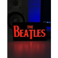 Masa Lambası - The Beatles Adaptörlü Dekoratif & Hediyelik Lamba