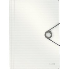 Leitz Solid Ince Lastikli Dosya, 150 Sayfa Kapasiteli, Siyah, 45631095