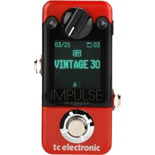 T.c Effect Pedal Impulse Ir Loader Kırmızı/siyah